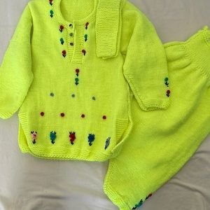 Brand new hand knitted dress